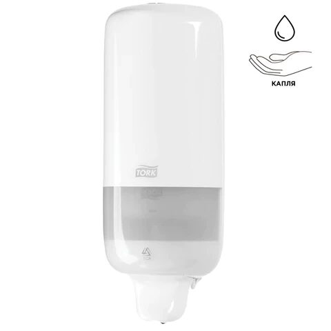 Дозатор для жидкого мыла TORK (Система S1) Elevation, 1 л, белый